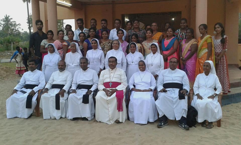 ஆனந்தபுரம் கிராமத்தில் அன்புக்கன்னியர் சபை அருட்சகோதரிகளுக்கான இல்லம் அமைப்பதற்கான அடிக்கல் நாட்டும் நிகழ்வு