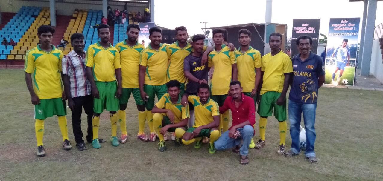 ஆனைக்கோட்டை யூனியன் எதிர் திக்கம் யுத் வி.க 6:2 வெற்றியீட்டியது