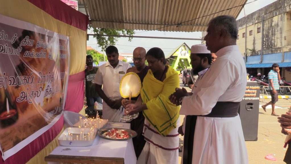 ஈஸ்டர் தாக்குதல்களில் கொல்லப்பட்டோருக்கு யாழ்ப்பாணத்தில் நினைவஞ்சலி