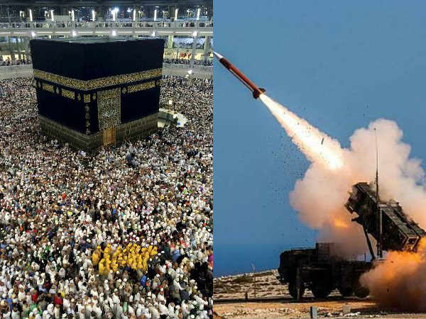 சவூதியில் இஸ்லாமிய புனிதத் தலமான மக்கா நோக்கி ஏவுகணை தாக்குதல்
