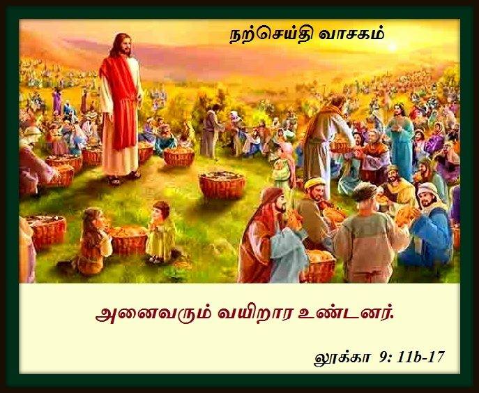 ஜுன் 23 : ஞாயிற்றுக்கிழமை.  நற்செய்தி வாசகம்.
