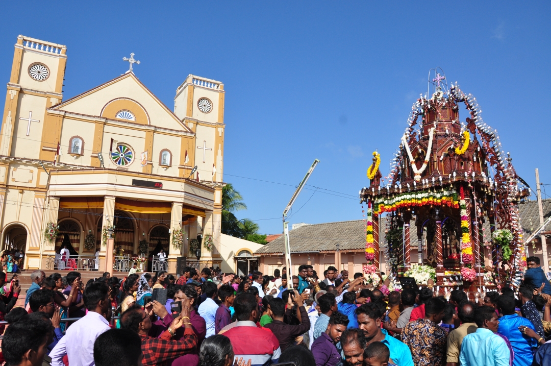 சிறப்புமிக்க பாஷையூா் அந்தோனியாா் ஆலய வருடாந்த திருவிழா மற்றும் தோ்