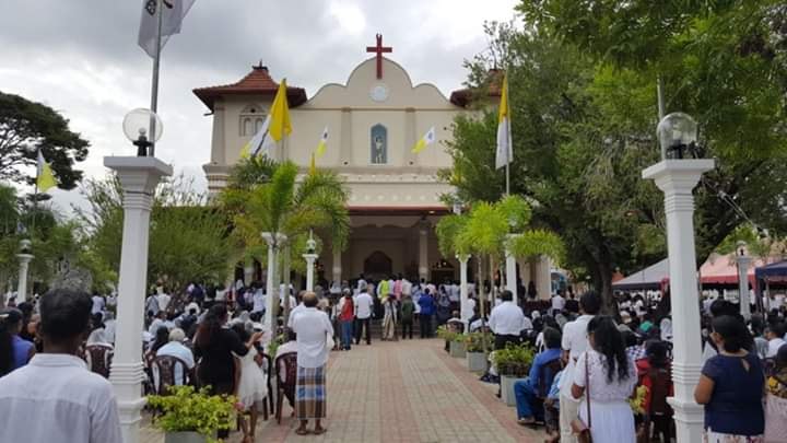 தற்கொலை குண்டுத்தாக்குதலில் சேதமடைந்த நீர்கொழும்பு கட்டுவாப்பிட்டிய புனித செபஸ்தியார் தேவாலயம் சீர்திருத்தம் செய்யப்பட்டு புதுப்பொலிவுடன்