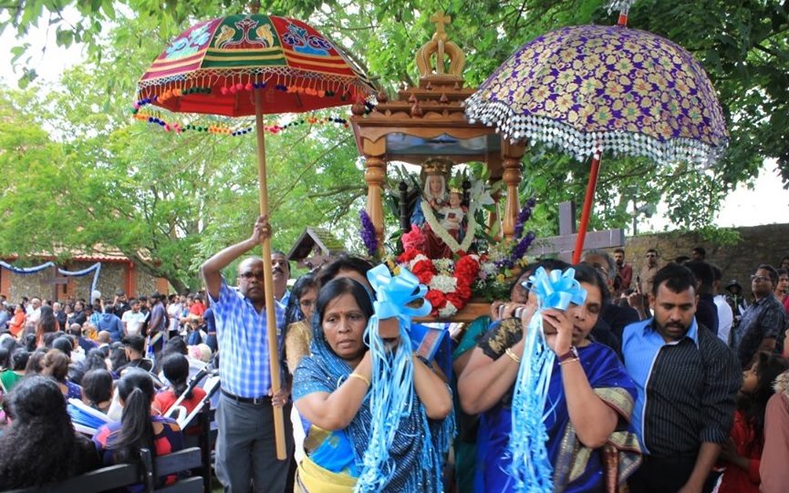 மக்கள் வெள்ளத்தில்  வோல்சிங்க அன்னையின் திருவிழா