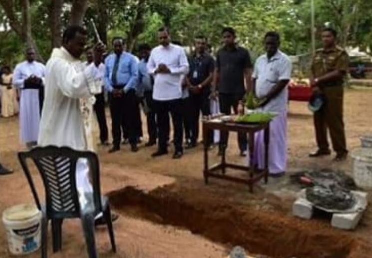 மடுத் திருத்தலத்திற்கு 252 மலசலக்கூடத்திற்கான அடிக்கல் நாட்டும் வைபவம்