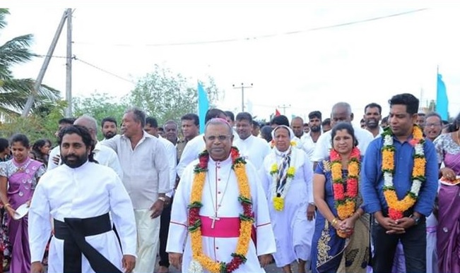 தூய யாகப்பர் திருச்சொரூபம் திறப்பு விழா வைப்பு-சிலாவத்துறை,