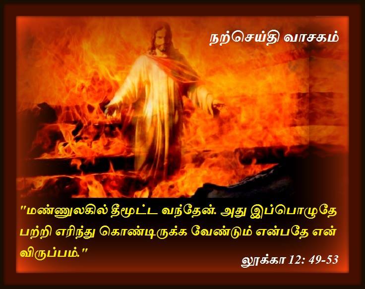 ஆகஸ்ட் 18 : ஞாயிற்றுக்கிழமை.  நற்செய்தி வாசகம்.