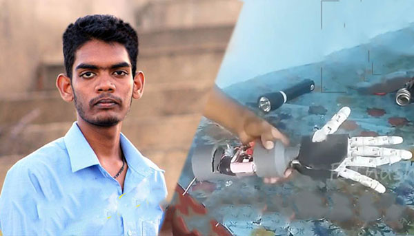 முல்லைத்தீவு மாணவன் செயற்கை கை ஒன்றை உருவாக்கி சாதனை : குவியும் வாழ்த்துக்கள்!
