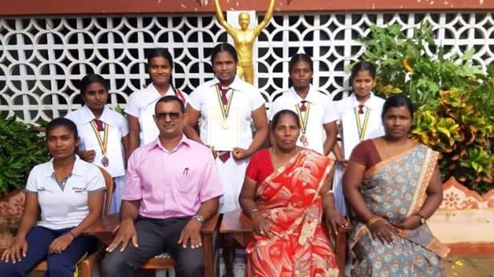 தேசிய மட்டத்தில் பாசையூர் புனித அந்தோனியார் றோமன் கத்தோலிக்க மகளிர் வித்தியாலயம் ஒரு தங்கப் பதக்கம்