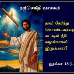 நற்செய்தி வாசக மறையுரை (நவம்பர் 16)
