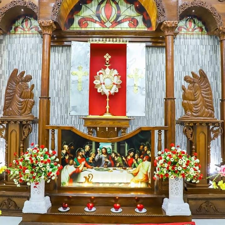 மரியன்னை பேராலயத்தில் நற்கருணைச் சிற்றாலயம் யாழ் ஆயர் அருட்கலாநிதி யஸ்ரின் பேணாட் ஞானப்பிரகாசம் அவர்களால்  திறந்துவப